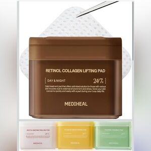 NEW Mediheal Retinol Collagen Toner Pads